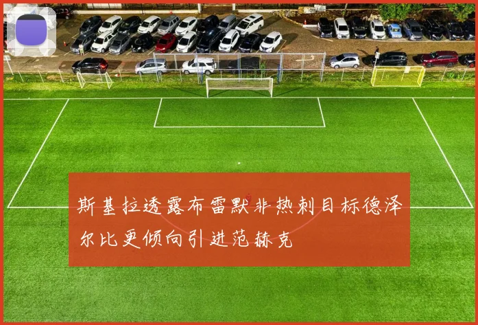 斯基拉透露布雷默非热刺目标德泽尔比更倾向引进范赫克
